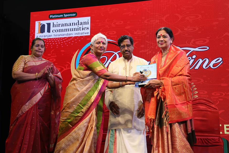 Dr. Jayashree Rajagopalan was felicitated by Powai FIne Art